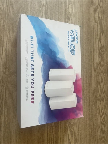 Linksys Velop Wireless AC-6600 Tri-Band Whole Home Mesh Wi-Fi System (3 Pack) 