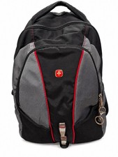 SWISSGEAR Scan Smart TSA Laptop Backpack Black Polyester Tough 18.5  