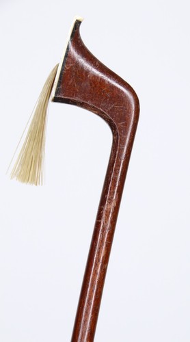 Nickle mounted Cello bow possibly from knopf workshop