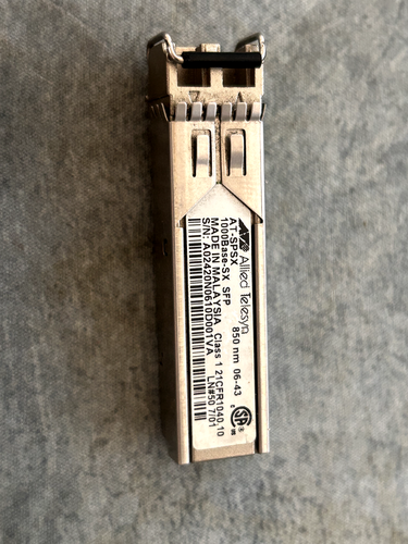 Allied Telesis AT‑SPSX 1000BASE‑SX 1 Gbps 850 nm 550 m LC SFP Used - 第 1/1 張圖片