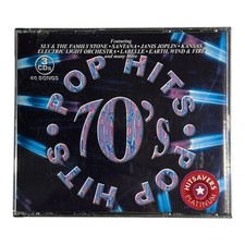 70's Pop Hits 3 CD Set 2001 Sony 40 Songs Santana Janis Joplin ELO Kansas