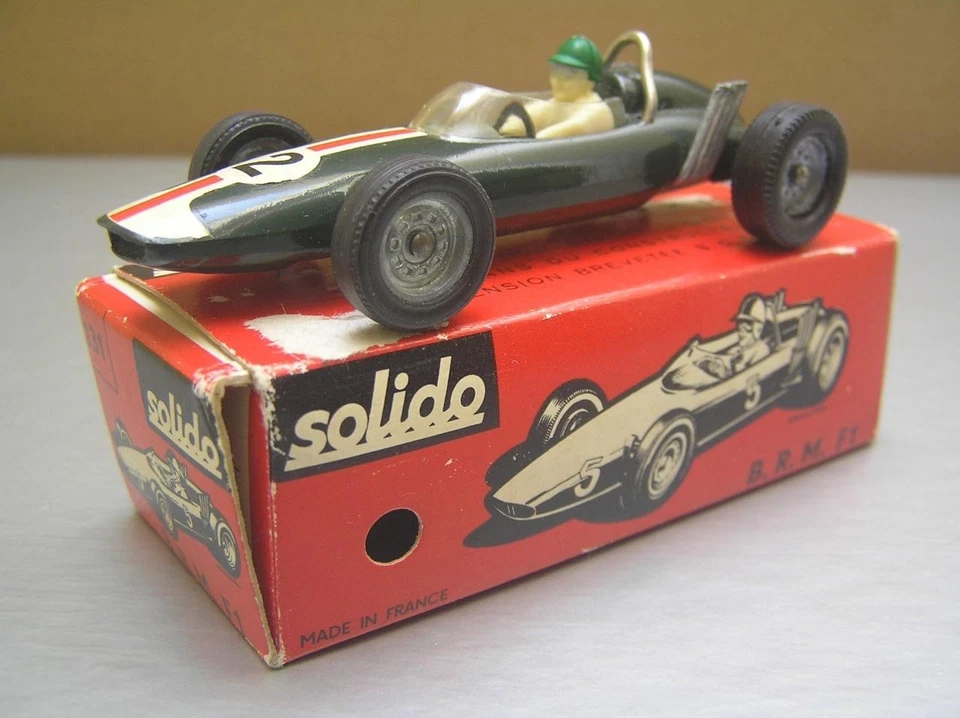 Solido 131 BRM F1 Formula 1 Racing Car made in France 1/43 scale MIB - Image 2 of 4