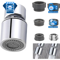 Wasserhahn Aufsatz Schwenkbar Strahlregler 360° Drehbar M22/M24 FüR KüChe Bad