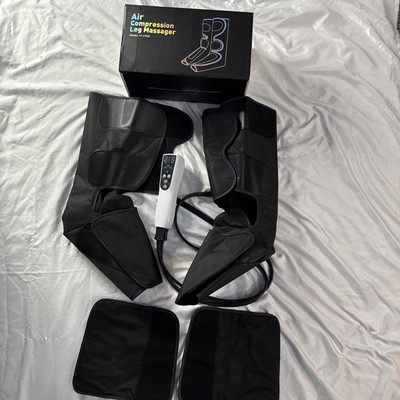 #ad LY 670D Air Compression Whole leg Massager With Heat Pressure amp; Mode Cycles $37.95