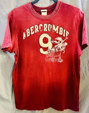Vintage Abercrombie And Fitch Red Tee Shirt Moose