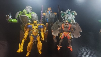 Transformers beast wars maximal Lot Rhinox Airazor Dinobot Tigatron Cheetor