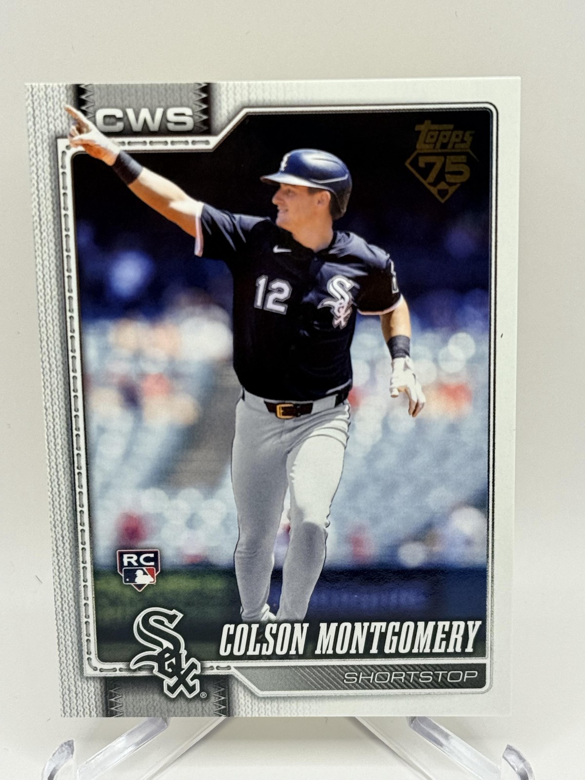 2026 Topps #157 Colson Montgomery Golden Mirror Variations
