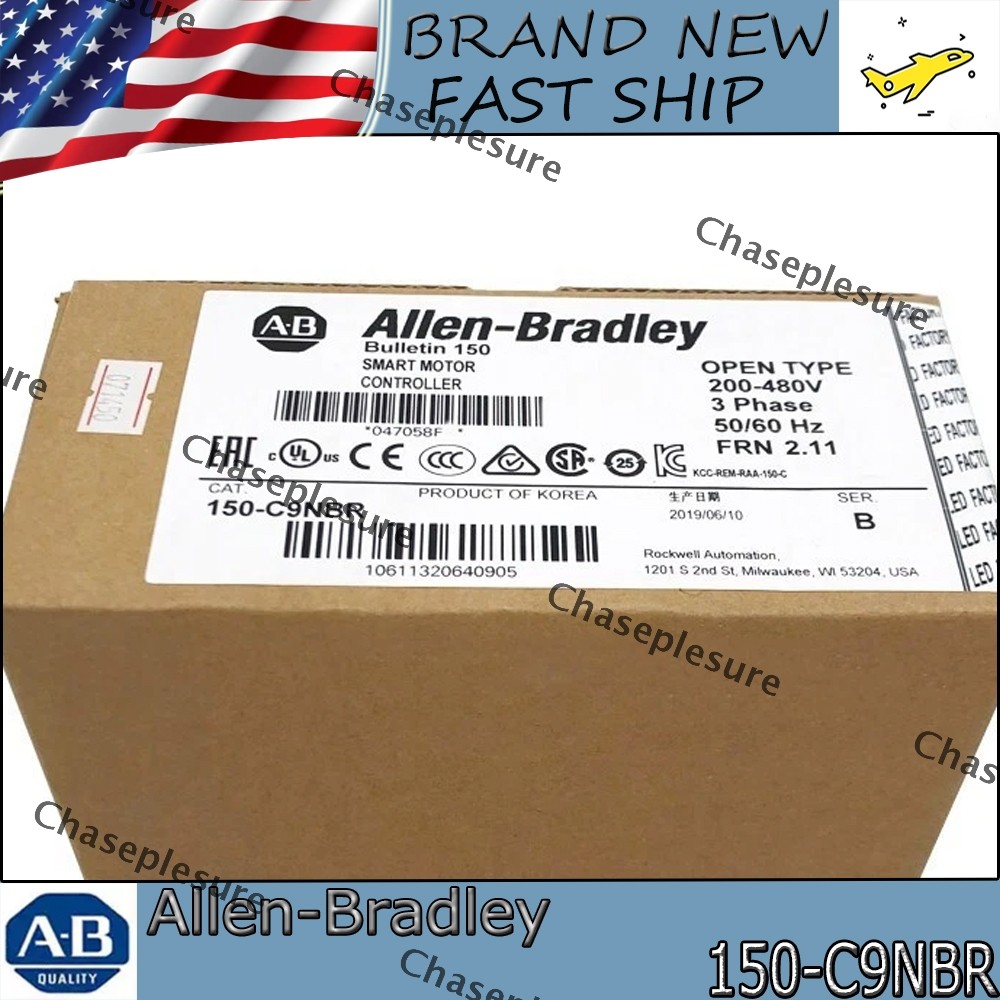 New Factory Sealed PLC-AB 150-C9NBR SMC-3 Smart Motor Controller 150C9NBR