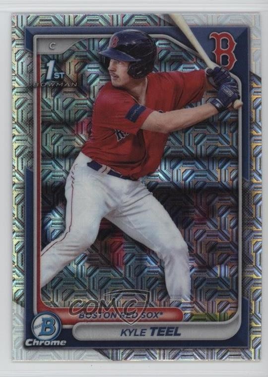 2024 Bowman Chrome Prospects Mega Box Mojo Refractor Kyle Teel #BCP-48 0t02