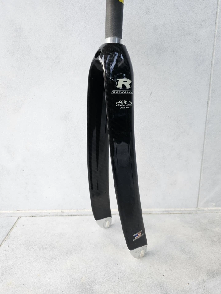 Reynolds Ouzo Pro Aero Carbon Fork 650c 1" Threadless 285mm Steerer 40 Rake NOS - Image 3 of 4
