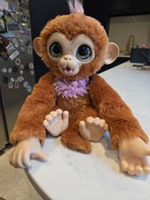***Fur real Piper My Baby Monkey Chimp Interactive Electronic pet toy***VGC