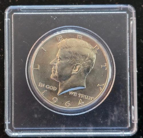 B, 1964 D Kennedy Half Dollar, VG, Ungraded