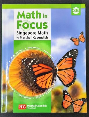 Math in Focus Singapore Math Grade 3B Student Book Hardcover Common Core