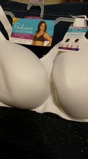 VANITY FAIR RADIANT COLLECTION T-SHIRT SMOOTH SUPPORT WHITE UNDERWIRE BRA SZ44DD