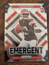 Panini Prizm Emergent Rookie Insert Shedeur Sanders Cleveland Browns NFL - Mint