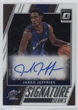 2017-18 Panini Donruss Optic Signature Series Jared Jeffries #68 Auto 14t3
