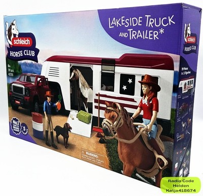 Schleich 42705 Lakeside Truck mit Anhänger NEU & OVP