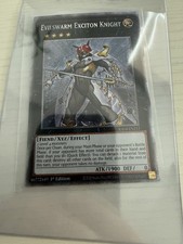 Yugioh Yu-Gi-Oh! Evilswarm Exciton Knight RA04-EN212 Platinum Secret Rare Card
