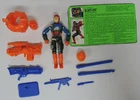 1993 GI JOE MEGA MARINES BLAST OFF ACTION FIGURE W/FILE CARD & ACCESSORIES