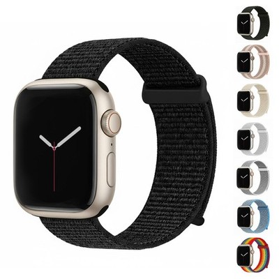 Smartwatch Armband für Apple Watch Series 8 41 mm 45 mm Nylon Ersatz Band Klett