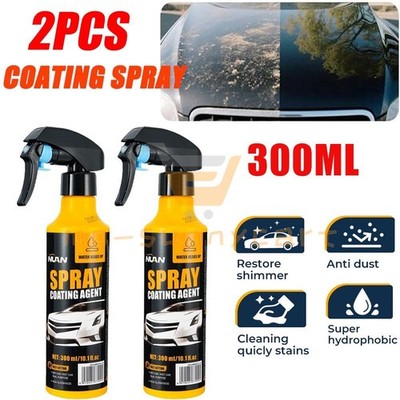 2Pack 300ml Car Coating Spray Car Paint Spray Coating Agent Antifouling