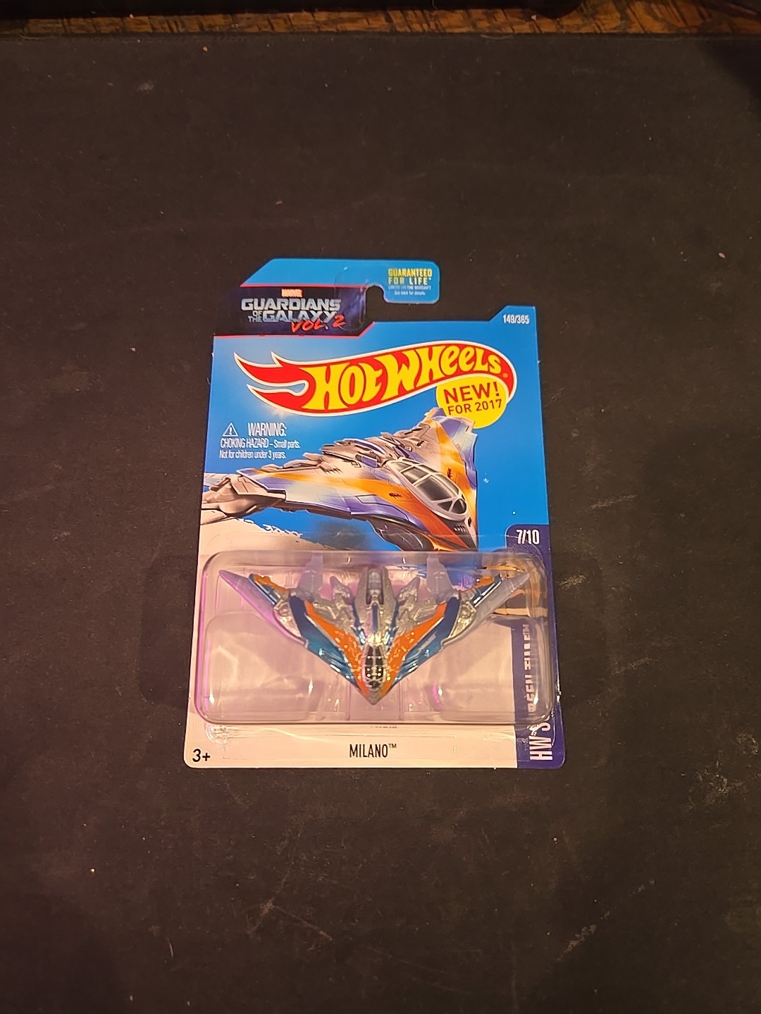 HOT WHEELS 2017  149/365  Milano  GUARDIANS OF THE GALAXY  HW SCREEN TIME 7/10