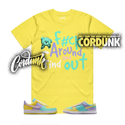 Dunk Easter Air Force 1 Emerald Rise Yellow Pink Foam Low T Shirt Match FCK