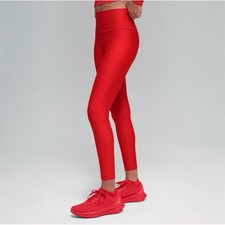 ALO 7/8 High-Waist Airlift Legging Red Sz L