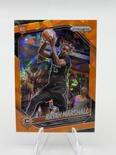 2025 Panini Prizm WNBA - Rayah Marshall #47 Orange Ice Prizm (RC)