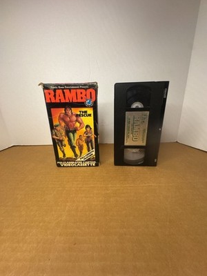 Rambo: The Rescue 1986 Animated Cartoon VHS F.H.E.