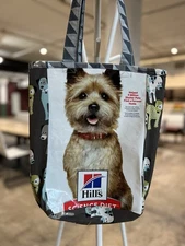 Upcycled Dog Food Bag Market Bag One Of A Kind Handmade