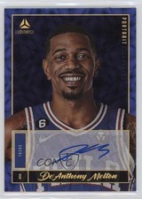 2022-23 Chronicles Portrait Signatures Asia Gold 3/5 De'Anthony Melton Auto 5y7