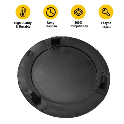 Rear Bumper Step Pad Towing Ball Plug Cap Flat Fits for Dodge Ram 1500 2500 3500