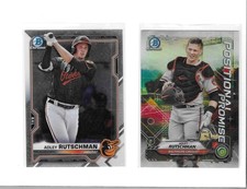 Adley Rutschman  2021 Bowman Chrome Prospect & Positional Promise - RC - Orioles