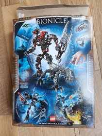 Lego Bionicle 8924 MAXILOS & SPINAX Toa Mahri Complete with Box and Manual