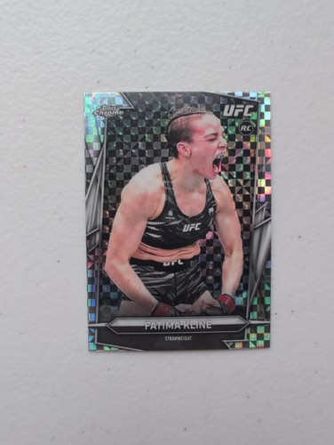 2026 Topps Chrome UFC Fatima Kline X-Fractor RC #158 Rookie