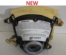 AV-2000 SCOTT MASK W/ KEVLAR NETTING SCBA AIR PAK SIZE LARGE, NEW