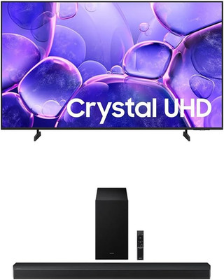 Samsung 58-Inch Class Crystal UHD U8000F 4K Smart TV (2025 Model) Endless Free C