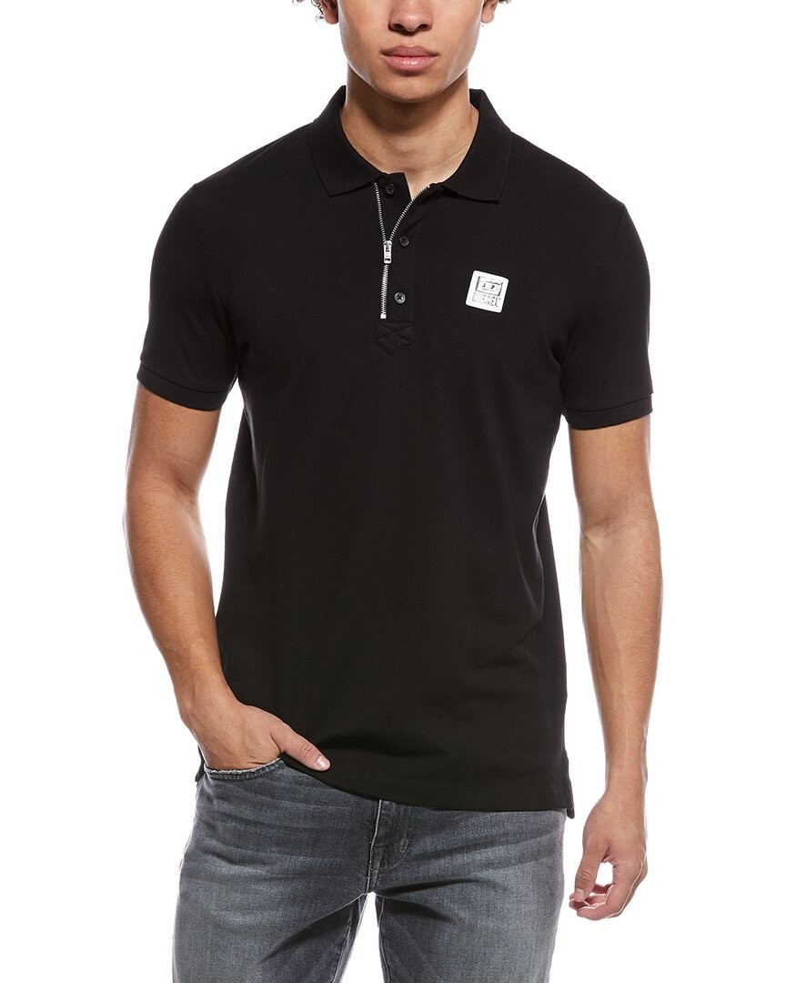 Diesel Harry Polo Shirt Mens Black S 10390₽