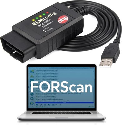 FORScan ELM327-based OBD2 to USB Diagnostic Scan Tool with MS-Can/HS-Can Switch