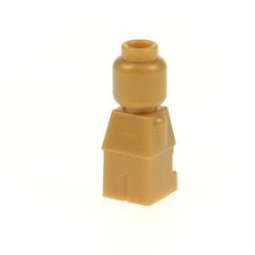 1x Lego Micro Figure Heroica King Pearl Gold Toy Figure Ilrion 3874 85863pb093