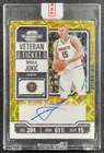 NIKOLA JOKIC 2023 CONTENDERS OPTIC VETERAN TICKET AUTO INTERNATIONAL GOLD 2/10