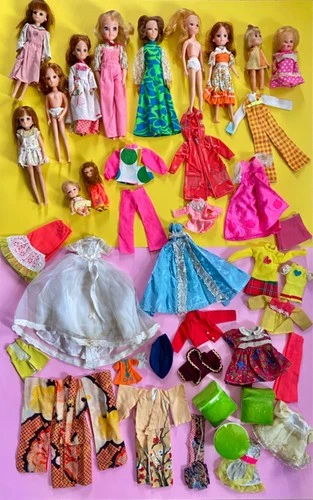 Vintage Japanese exclusive Shiba Takara Licca Chan Scarlet Chan Tammy Barbie