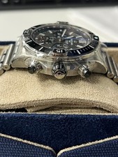 BREITLING EB0136251M1E1 SUPER CHRONOMAT B01 44 TITANIUM GRAY DIAL BLACK SUBS 3