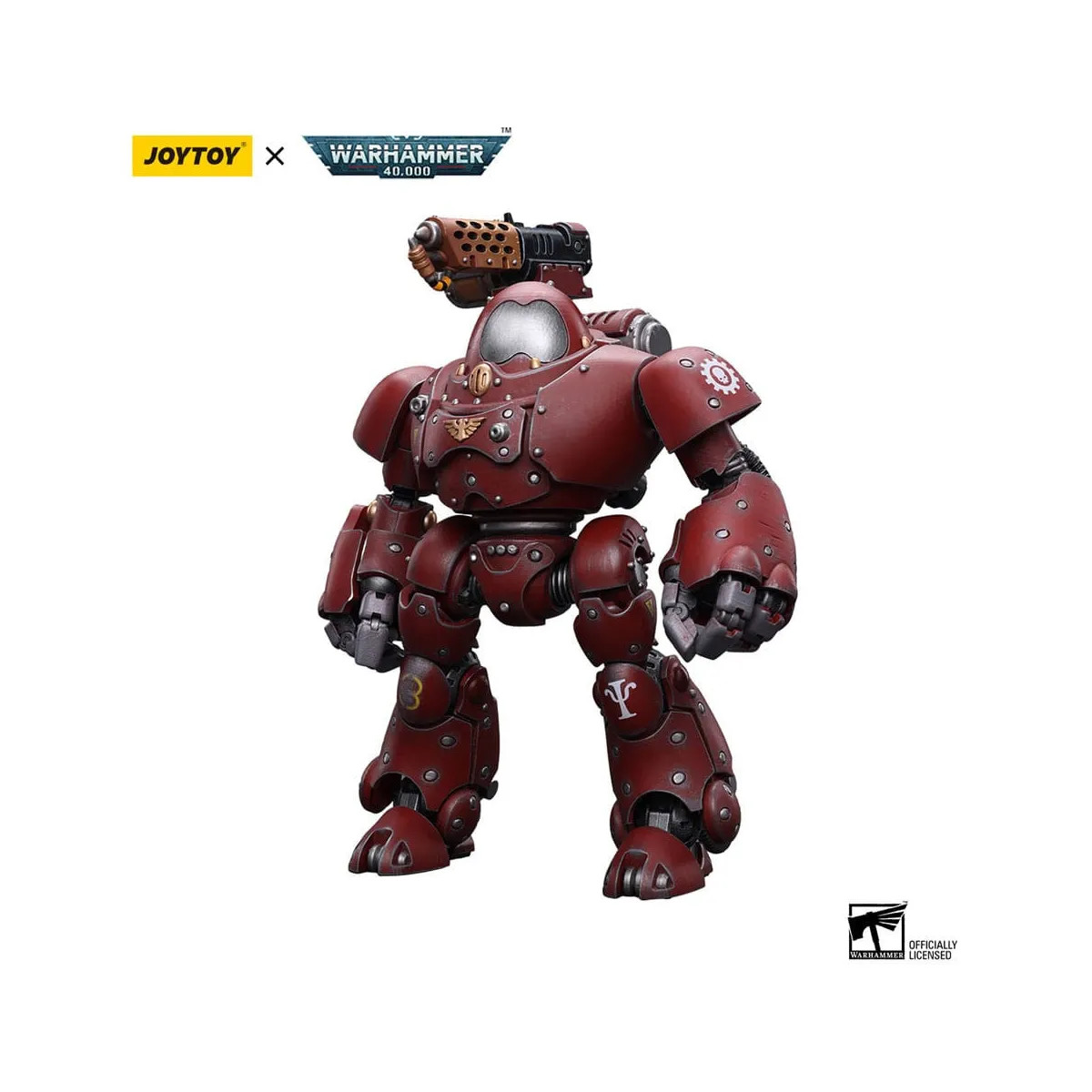 Figurine Space Marines Adeptus Mechanicus robot Kastelan pour vitrine geek