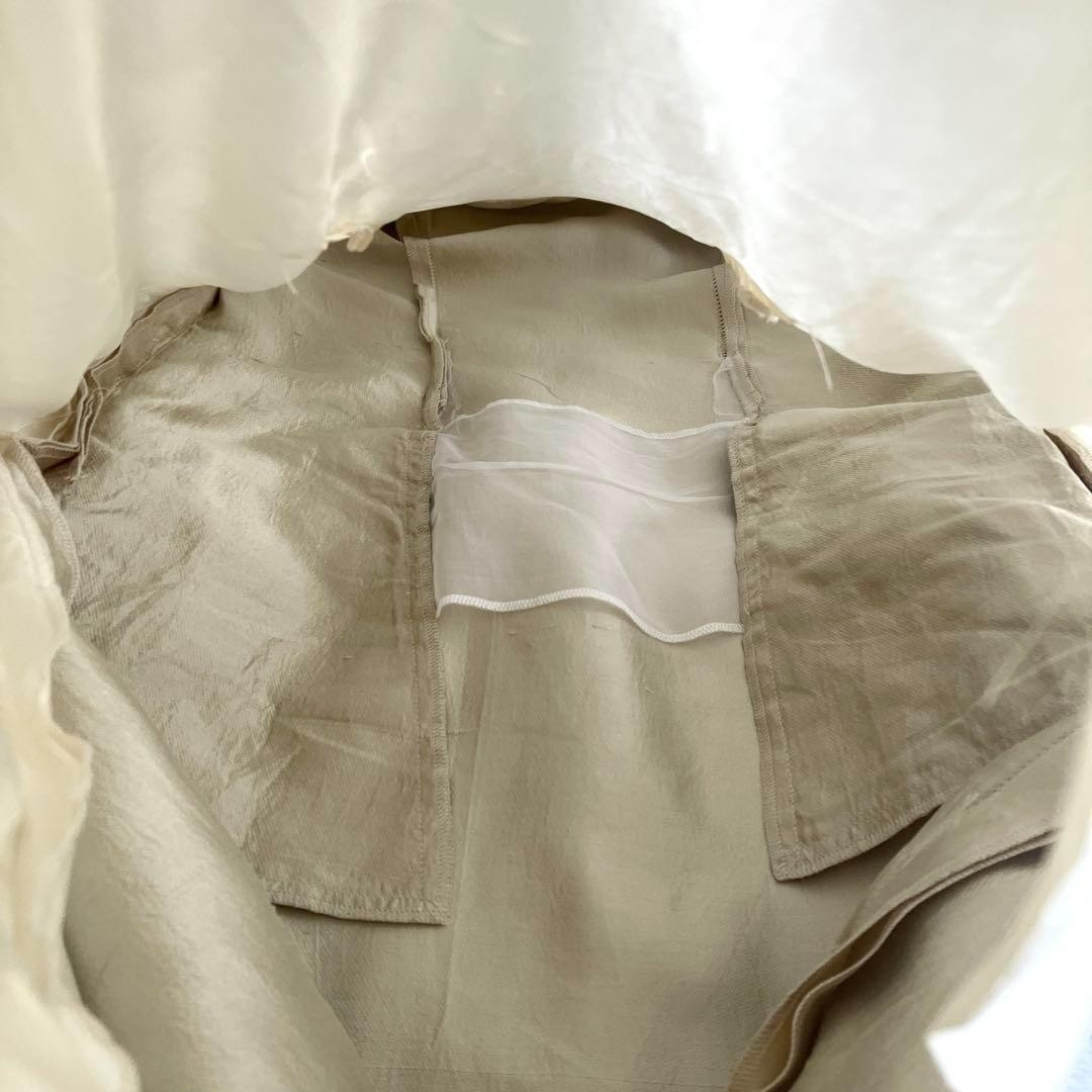 Christian Dior BOUTIQUE Galliano 2007 Silk Dress Sz F36 US6 Gold Made in France thumbnail 15