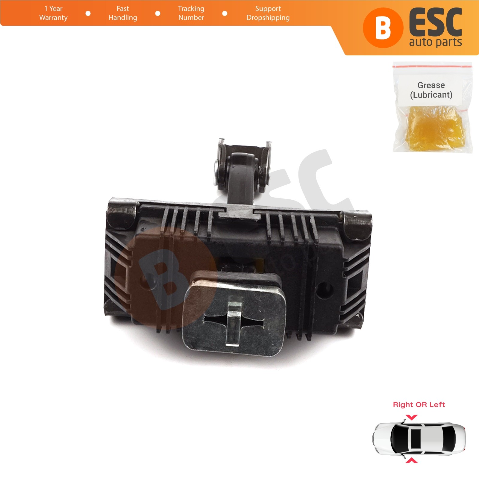 Door Hinge Stop Strap Limiter for BMW 3 E46 Compact E46/5 2001-2005 3-Door