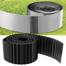 10M Rasenkantenband Rasenkante Metall Beeteinfassung Beetumrandung Garten 15cm