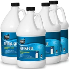 Pro Products NeutraSul HP01B 1 Gallon Oxidizer 4-Pack Neutralizes Smells Poll...