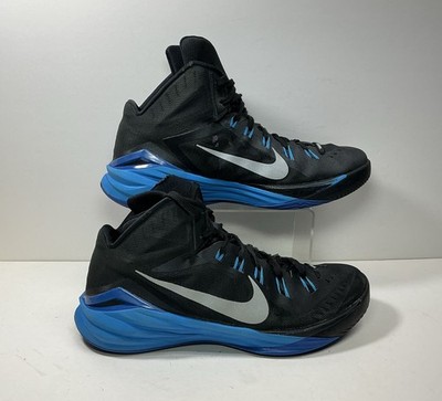 Nike Hyperdunk 2014 Black Blue Basketball Shoes 653640-004 Men s Size 11.5